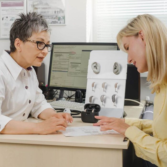 a consultation with an audiologist