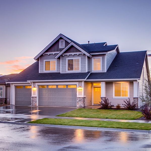 2-story home from a street view