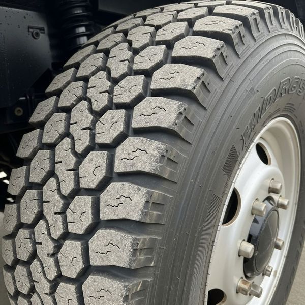 A really worn tire