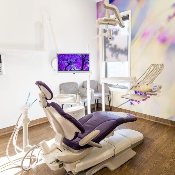 Orthodontist chair. Orthodontist chair.