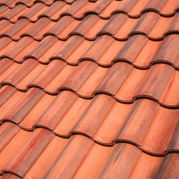 Red tile roofing