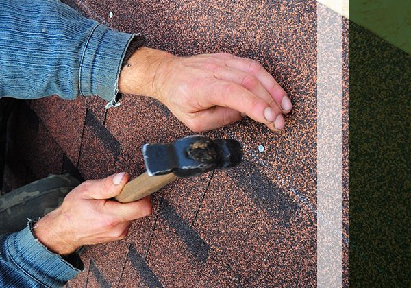 hammering shingle