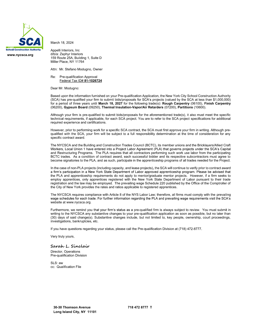 Appelli Interior Approval Letter SCA.png