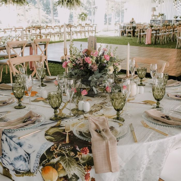 luxury event table setting
