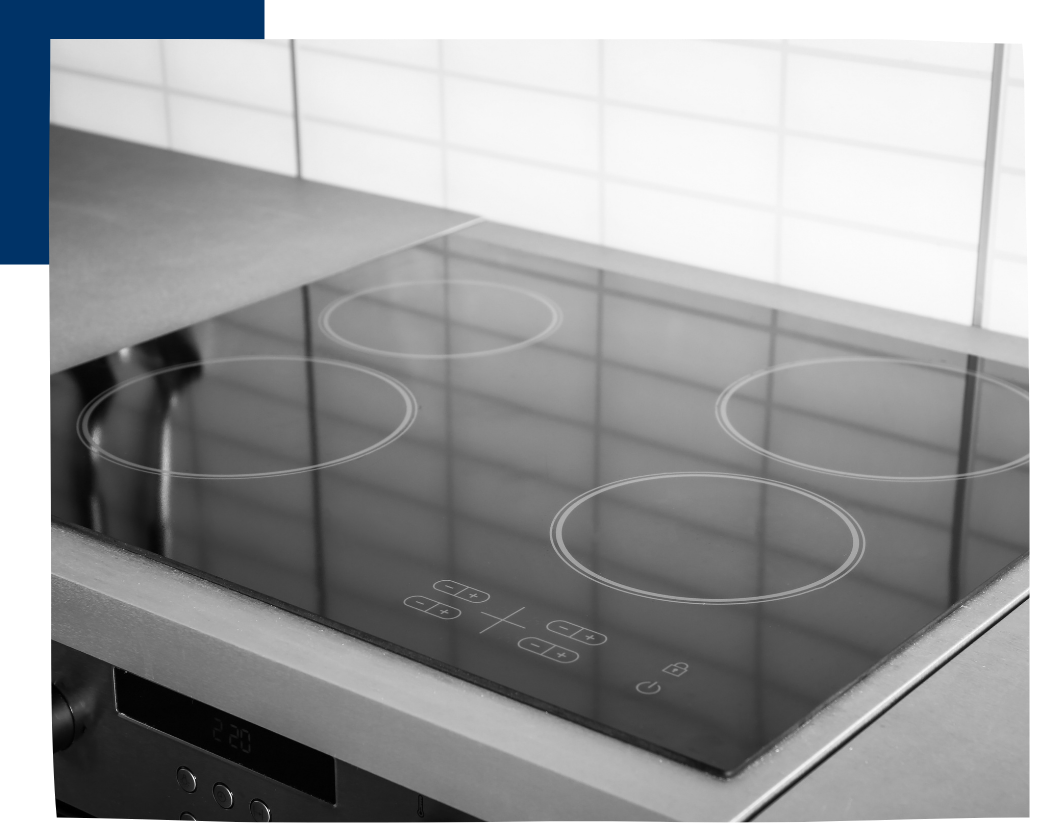 image of a cooktop in a kitchen