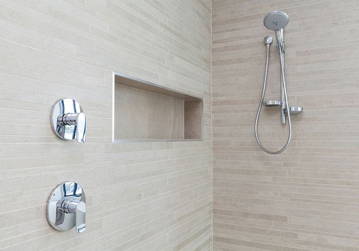 shower head and handles