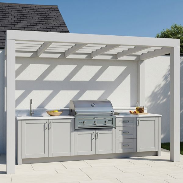 image of an outdoor kitchen