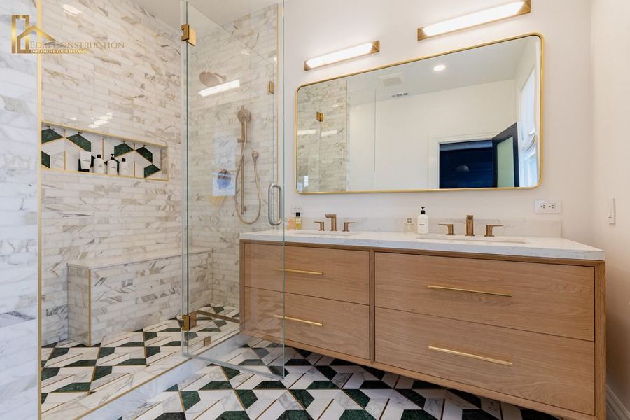 bathroom remodel with dual vanity bathroom remodel with dual vanity