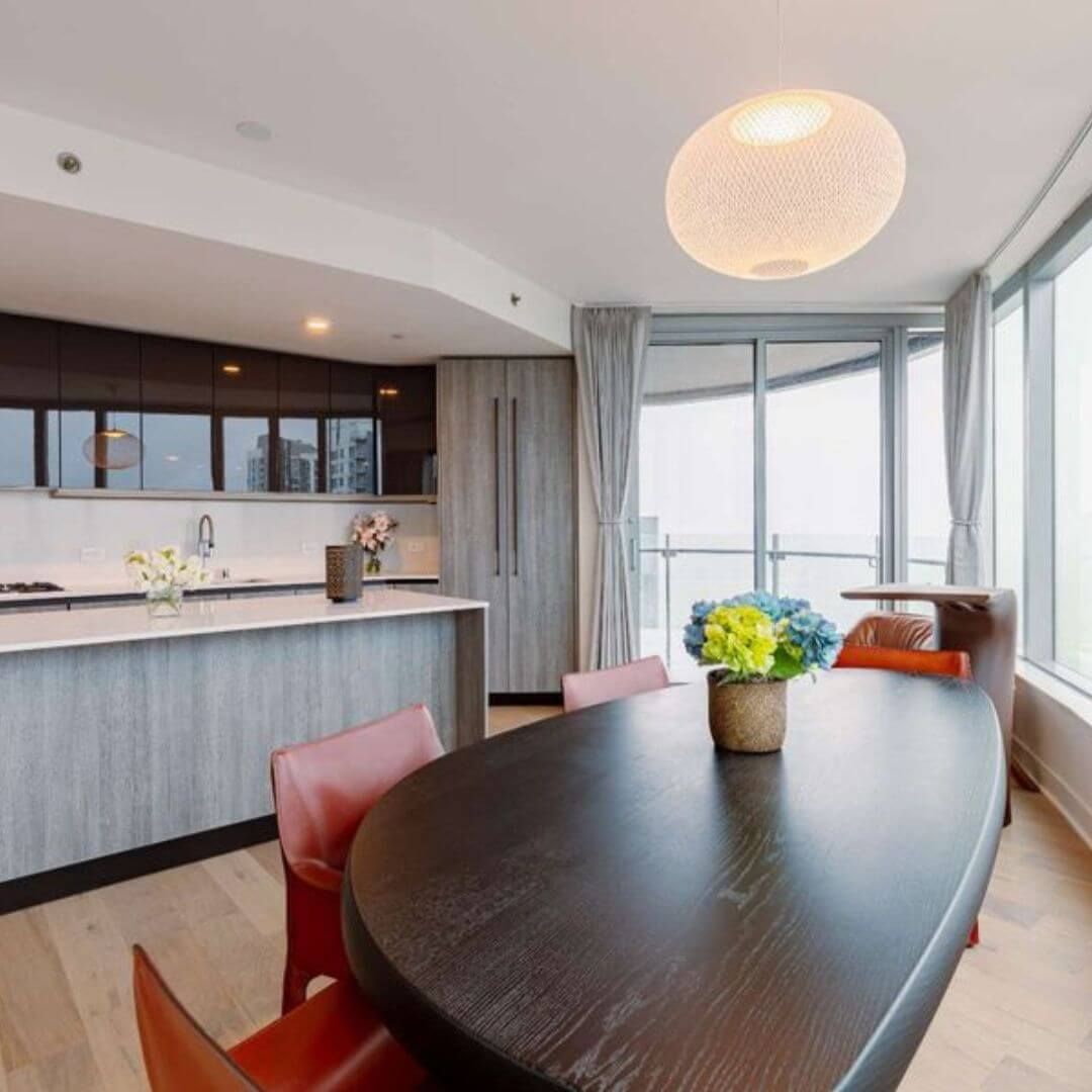 remodeled dining room