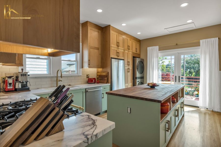 kitchen with green cabinets kitchen with green cabinets