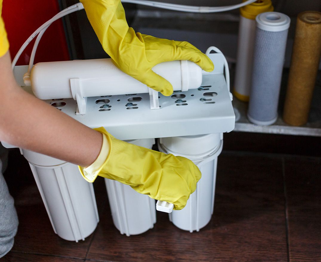 under-sink water treatment system