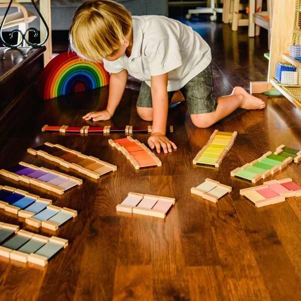 a boy matching colors Our Unique Educational Philosophy (2).jpg
