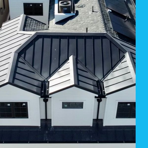 a standing seam metal roof