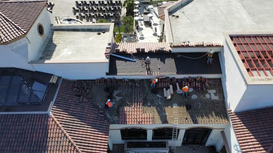 Hilton Waterfront Hotel Roofing