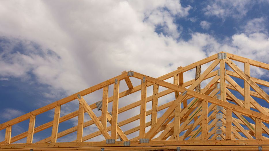 wood roof trusses