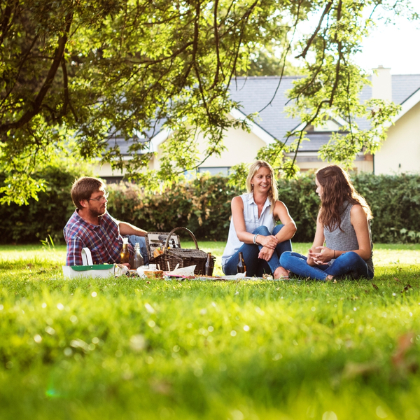 image of people enjoying a yard image of people enjoying a yard