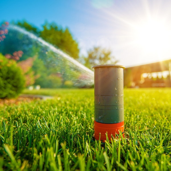 image of a working sprinkler image of a working sprinkler