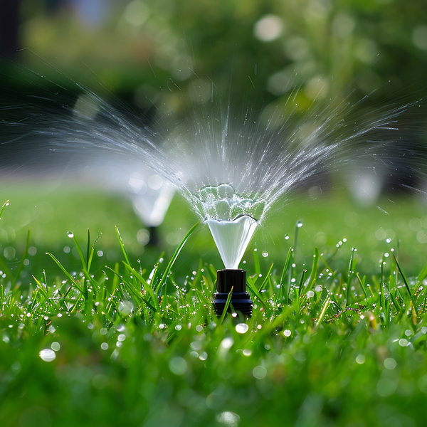 image of sprinklers