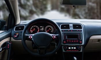 interior of vehicle