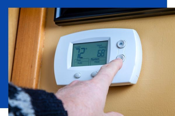 using digital thermostat