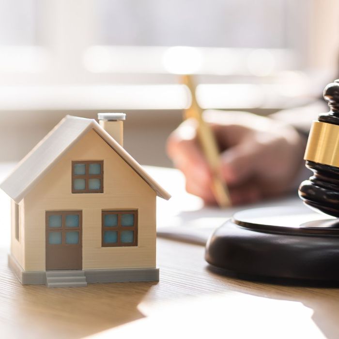 lawyer working on real estate law