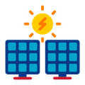 Solar Panels Icon