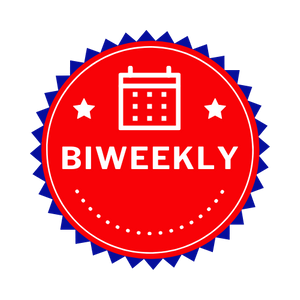 Biweekly badge