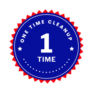 One time clean up badge