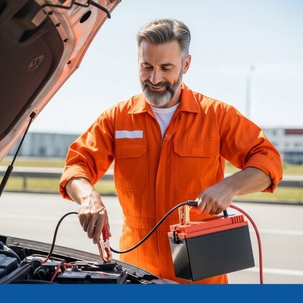 Comprehensive roadside assistance, including a jump start Comprehensive roadside assistance, including a jump start