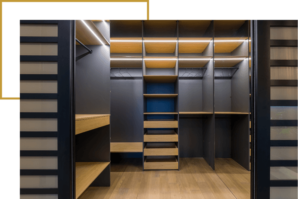 custom closet installation