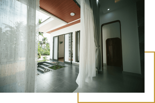 interior of a guest house