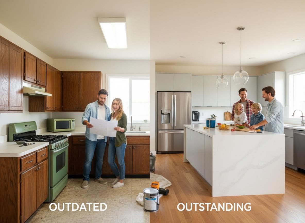 Kitchen Renovation: Outdated to Outstanding