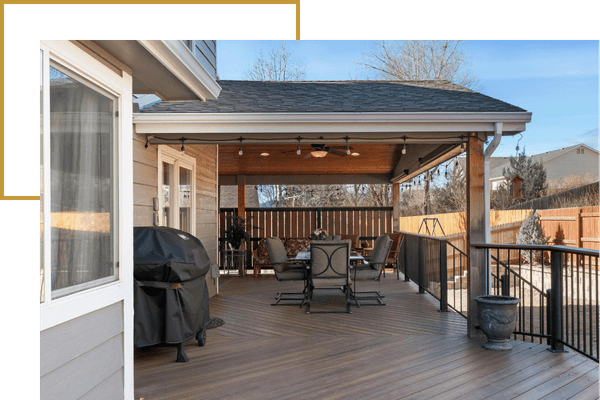 a new residential porch