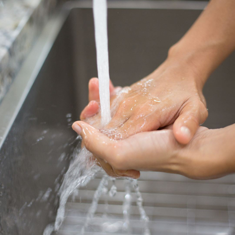 washing hands due to OCD