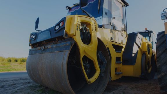 concrete roller compactor