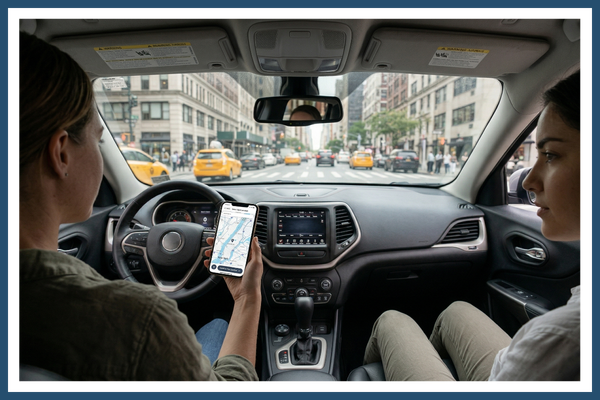 Reserving Parking on the SpotWhispr app