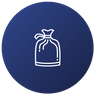 trash and junk removal icon