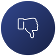 thumbs down icon