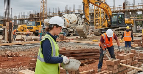 Construction site.