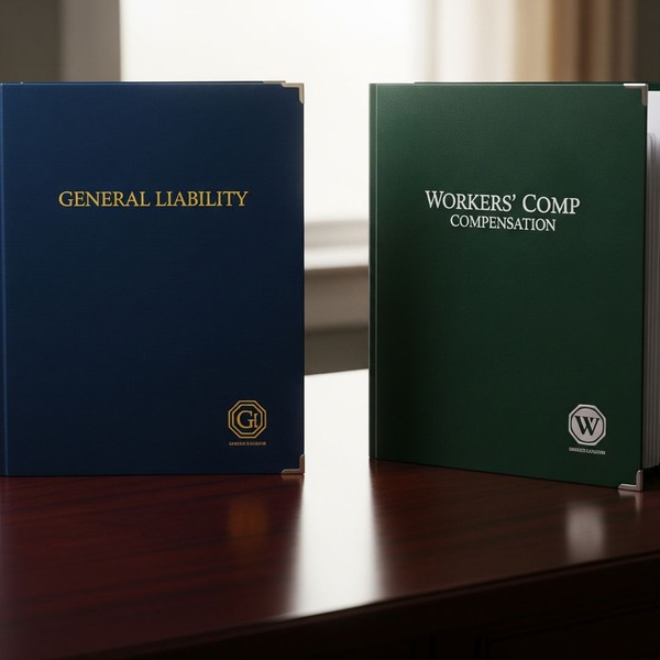 General Liability v. Workers' Comp insurance.
