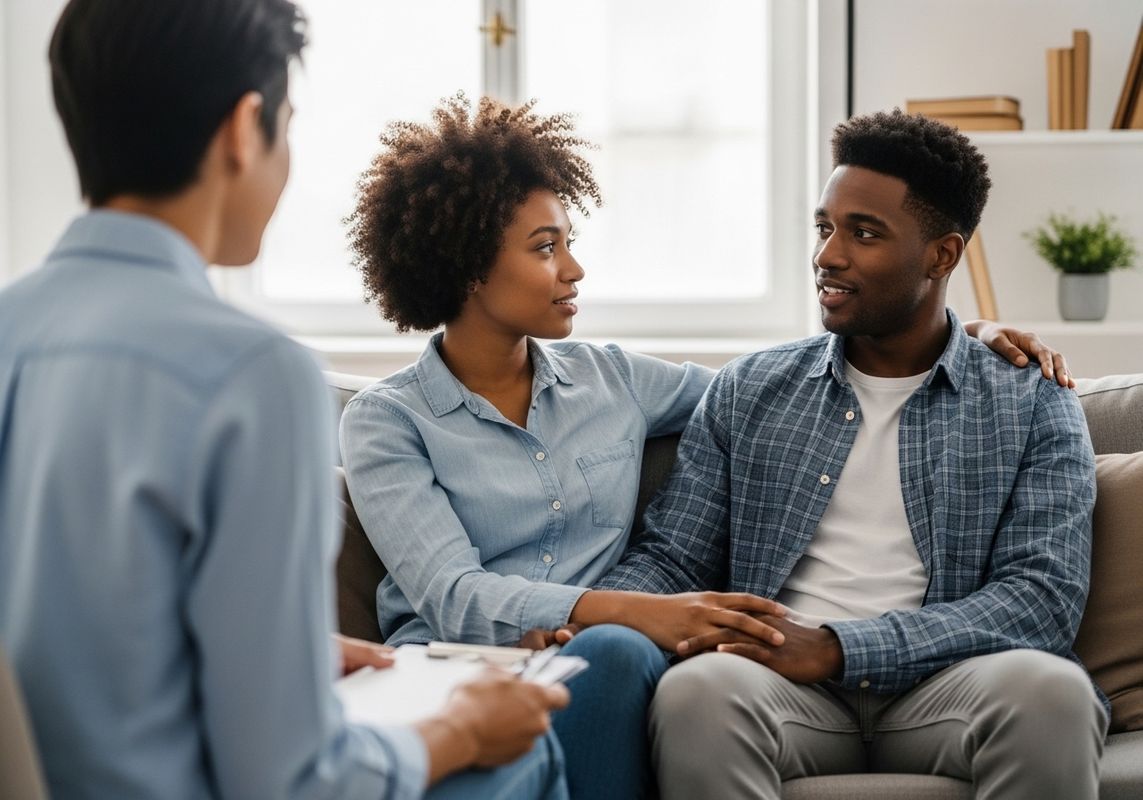 Couple in Therapy Session