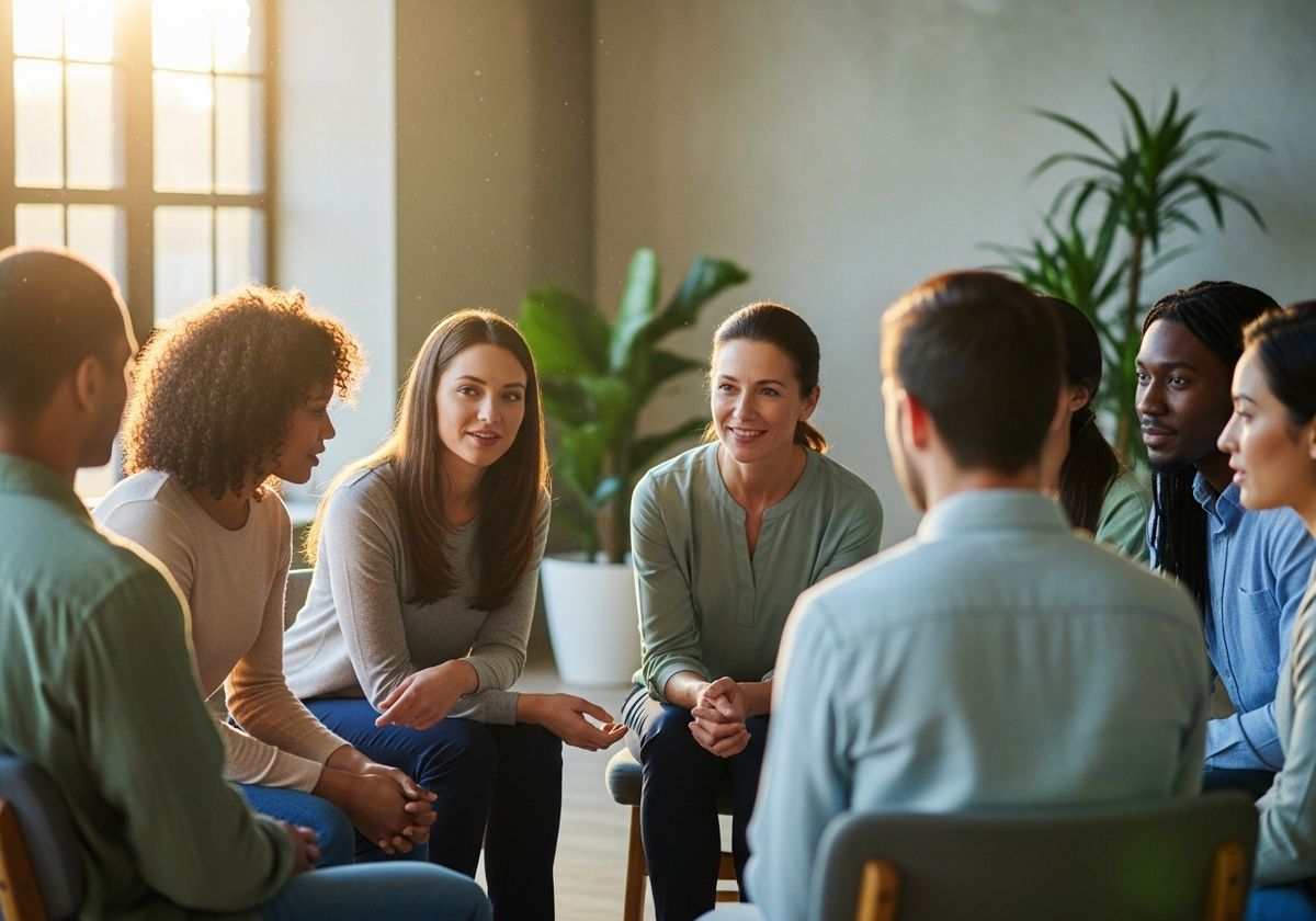 Diverse Group Therapy Session