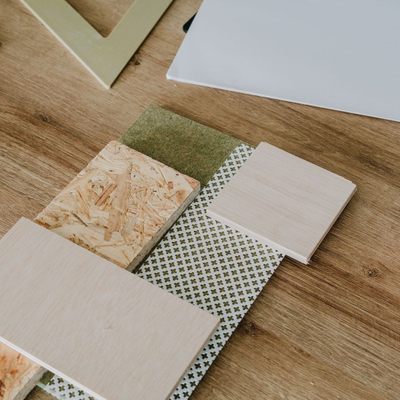 home building material samples