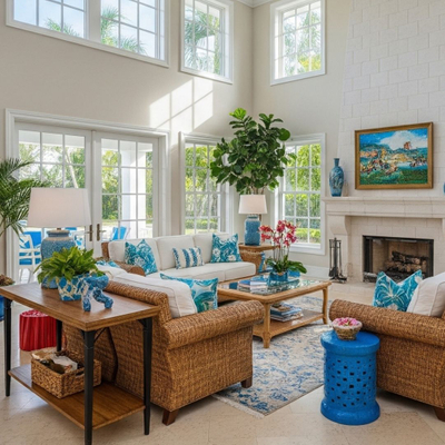crowded living room crowded living room