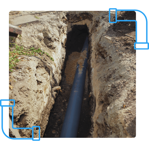 sewer line
