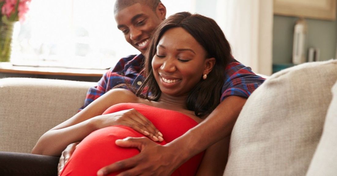 Happy Pregnant Couple