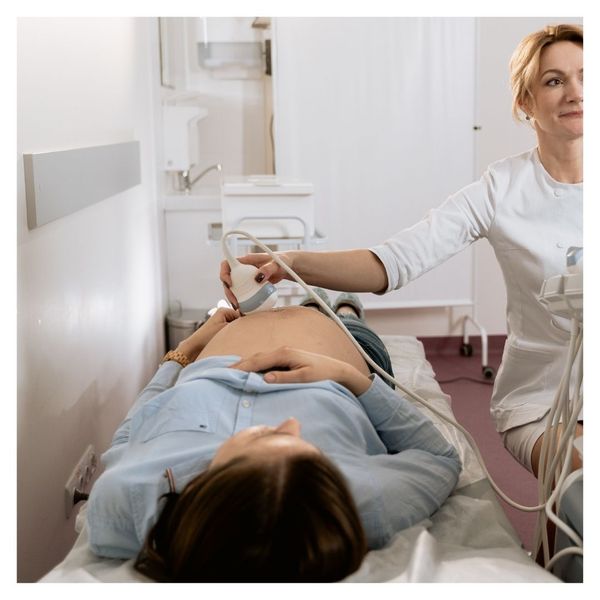 woman getting an ultrasound