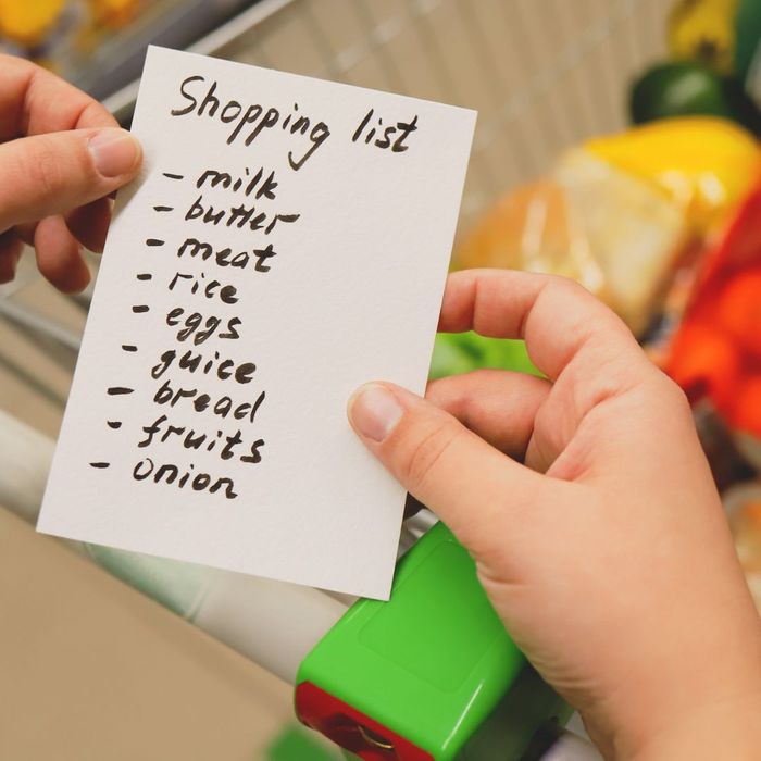 Shopping list