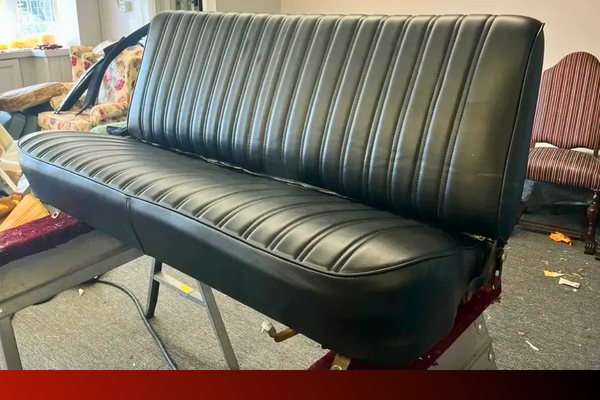 upholstered car seat