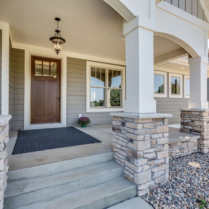 New mexico house porch.